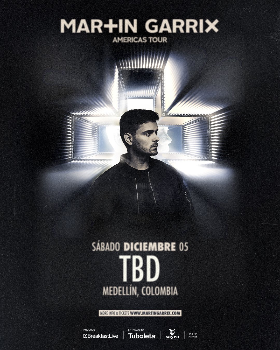Martin Garrix en concierto: 5 diciembre 2026, Medellín